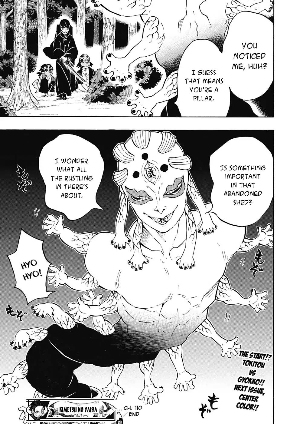 Kimetsu no Yaiba Chapter 110 19